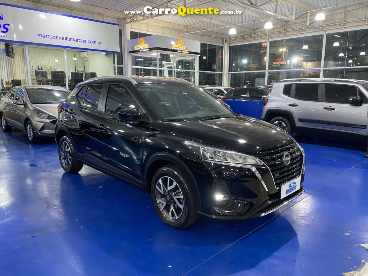 NISSAN   KICKS SENSE 1.6 16V FLEX AUT.   PRETO 2024 1.6 FLEX - Loja