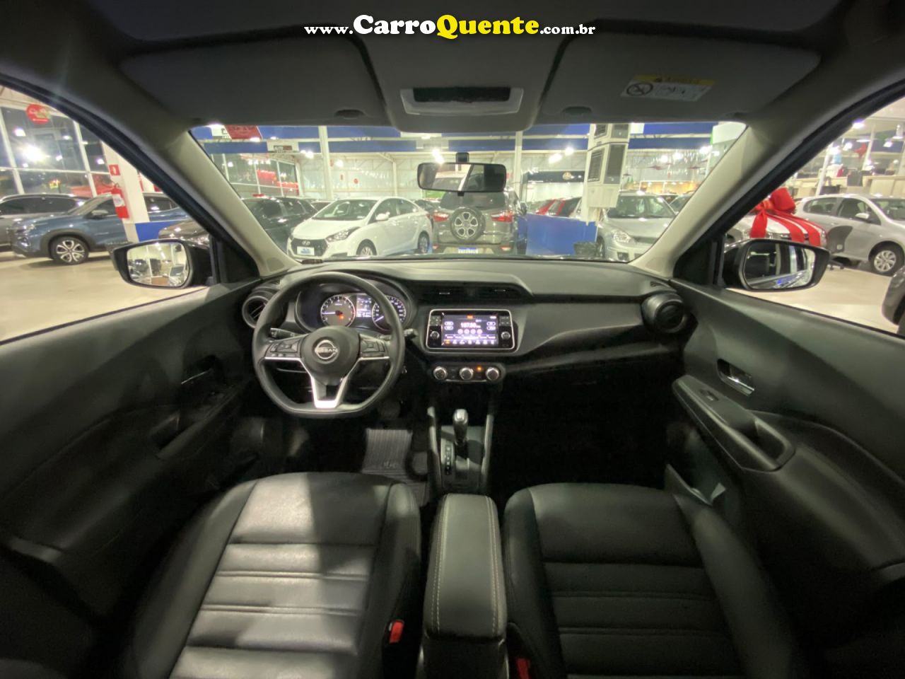 NISSAN   KICKS SENSE 1.6 16V FLEX AUT.   PRETO 2024 1.6 FLEX - Loja