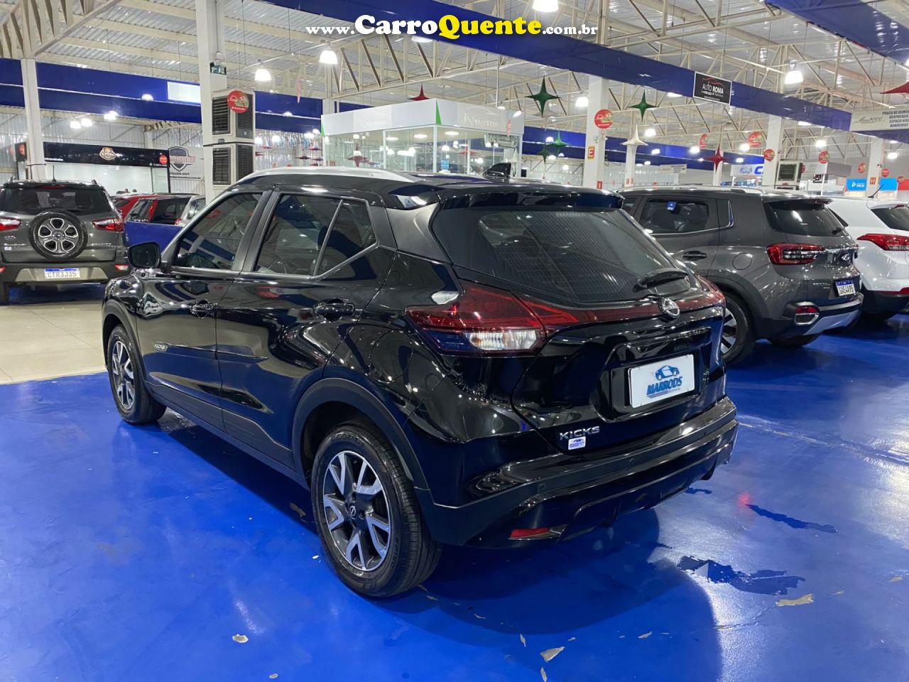 NISSAN   KICKS SENSE 1.6 16V FLEX AUT.   PRETO 2024 1.6 FLEX - Loja