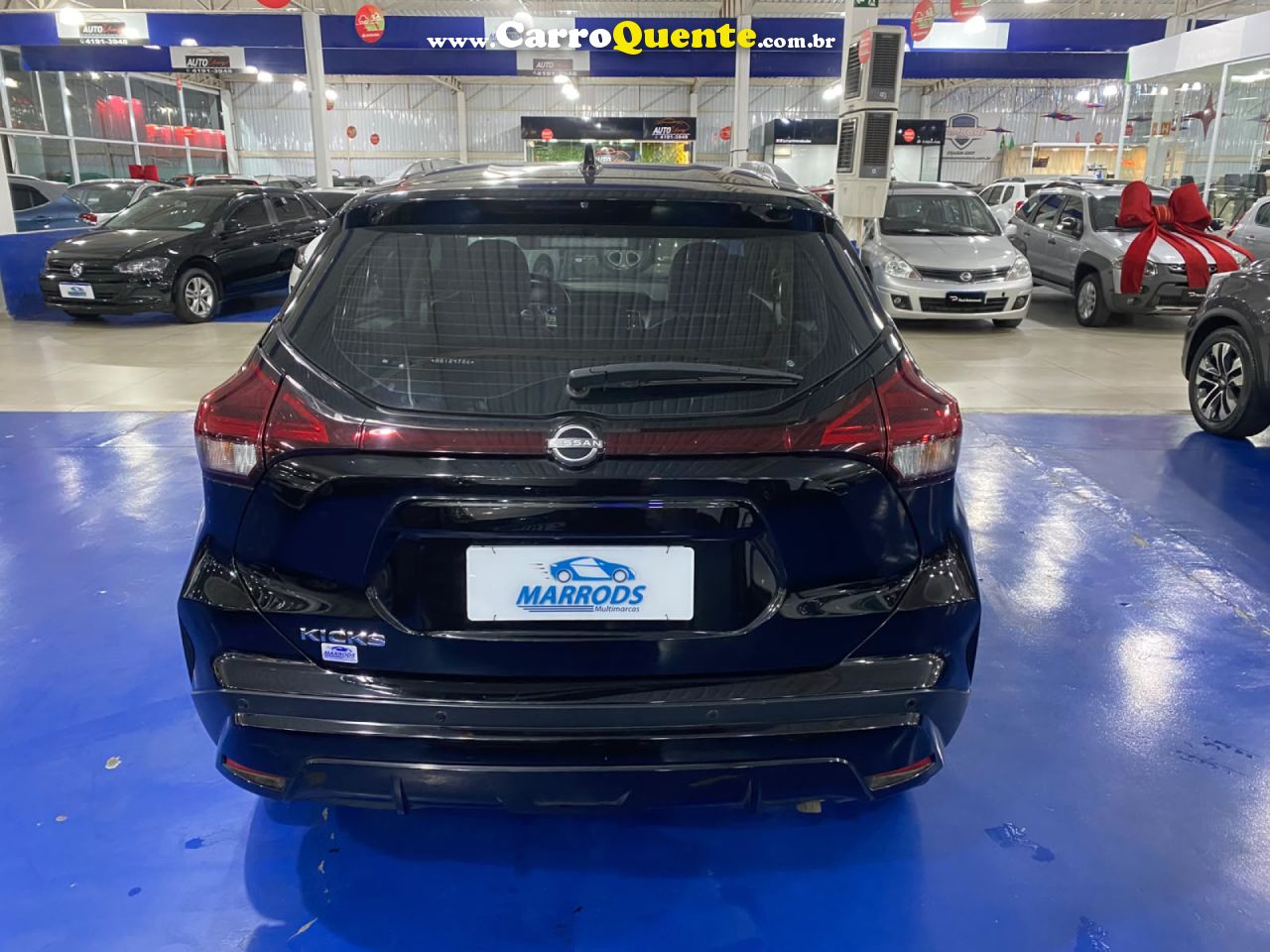 NISSAN   KICKS SENSE 1.6 16V FLEX AUT.   PRETO 2024 1.6 FLEX - Loja