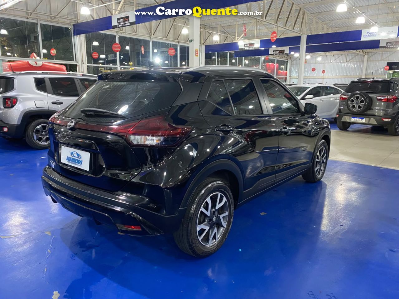 NISSAN   KICKS SENSE 1.6 16V FLEX AUT.   PRETO 2024 1.6 FLEX - Loja