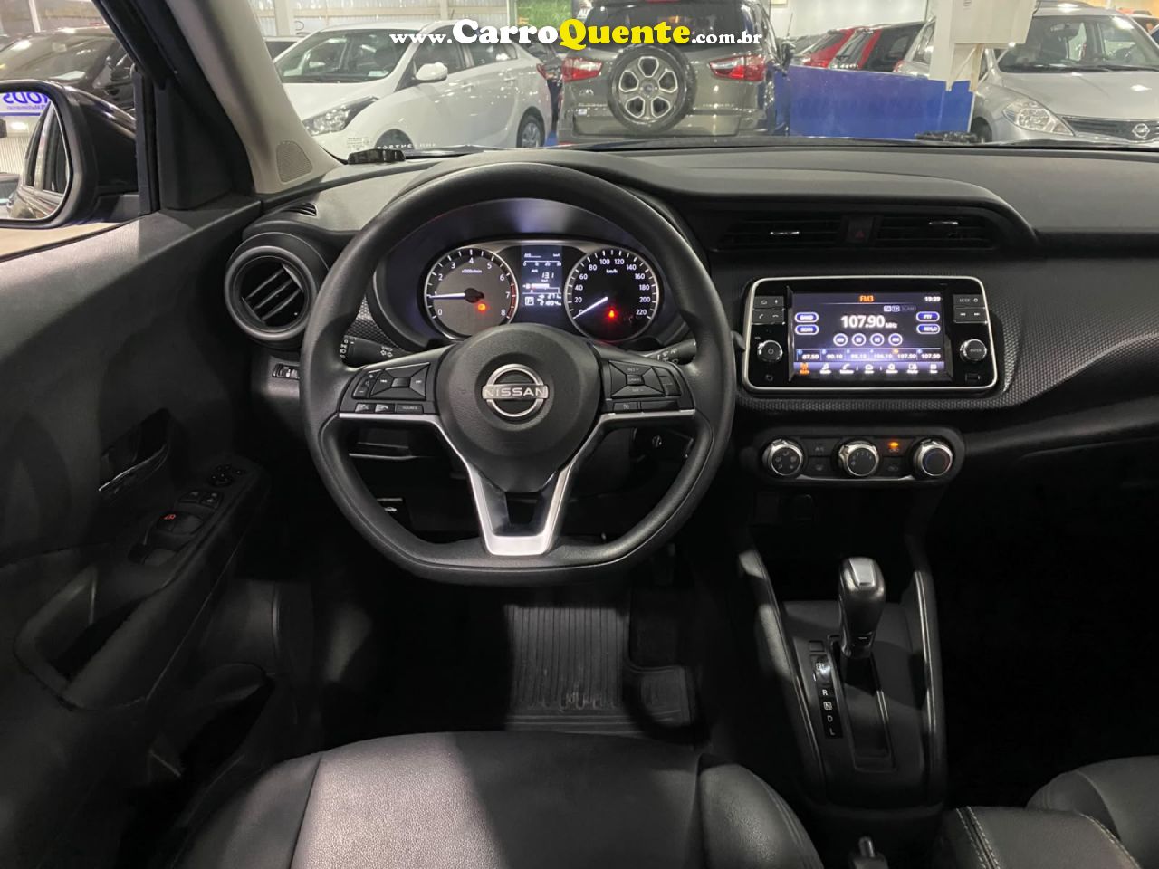 NISSAN   KICKS SENSE 1.6 16V FLEX AUT.   PRETO 2024 1.6 FLEX - Loja