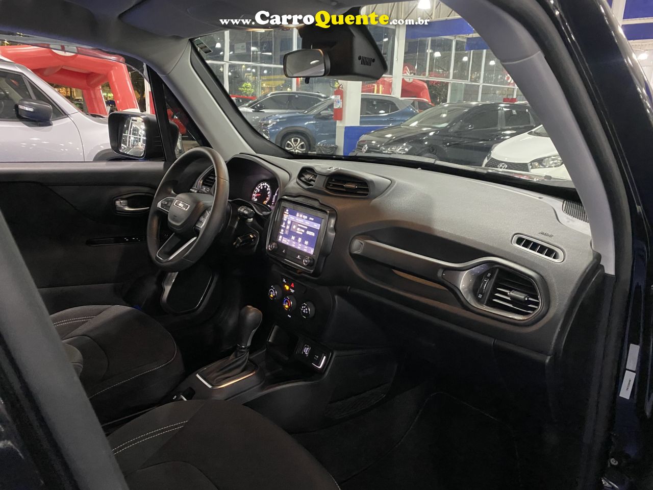 JEEP   RENEGADE SPORT T270 1.3 TB 4X2 FLEX AUT.   PRETO 2023 1.3 FLEX - Loja