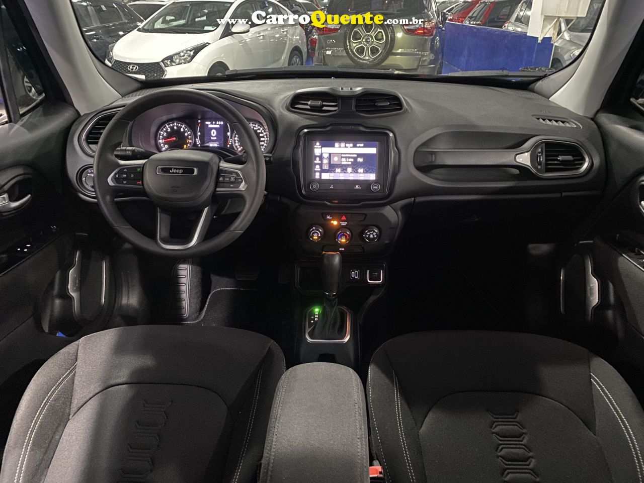 JEEP   RENEGADE SPORT T270 1.3 TB 4X2 FLEX AUT.   PRETO 2023 1.3 FLEX - Loja