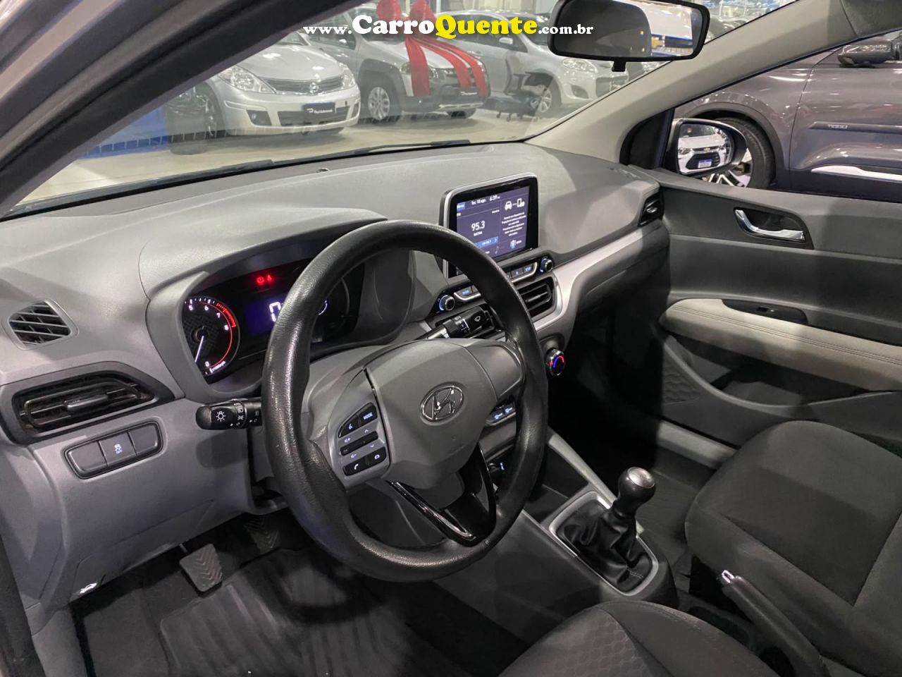 HYUNDAI   HB20S EVOLUTION 1.0 FLEX 12V MEC.   PRATA 2021 1.0 FLEX - Loja