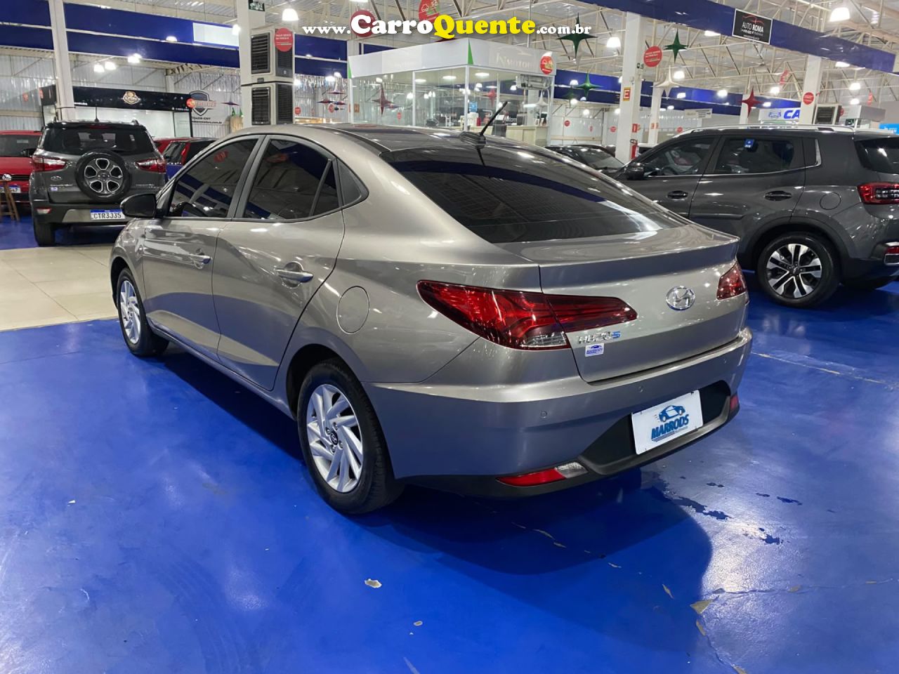 HYUNDAI   HB20S EVOLUTION 1.0 FLEX 12V MEC.   PRATA 2021 1.0 FLEX - Loja