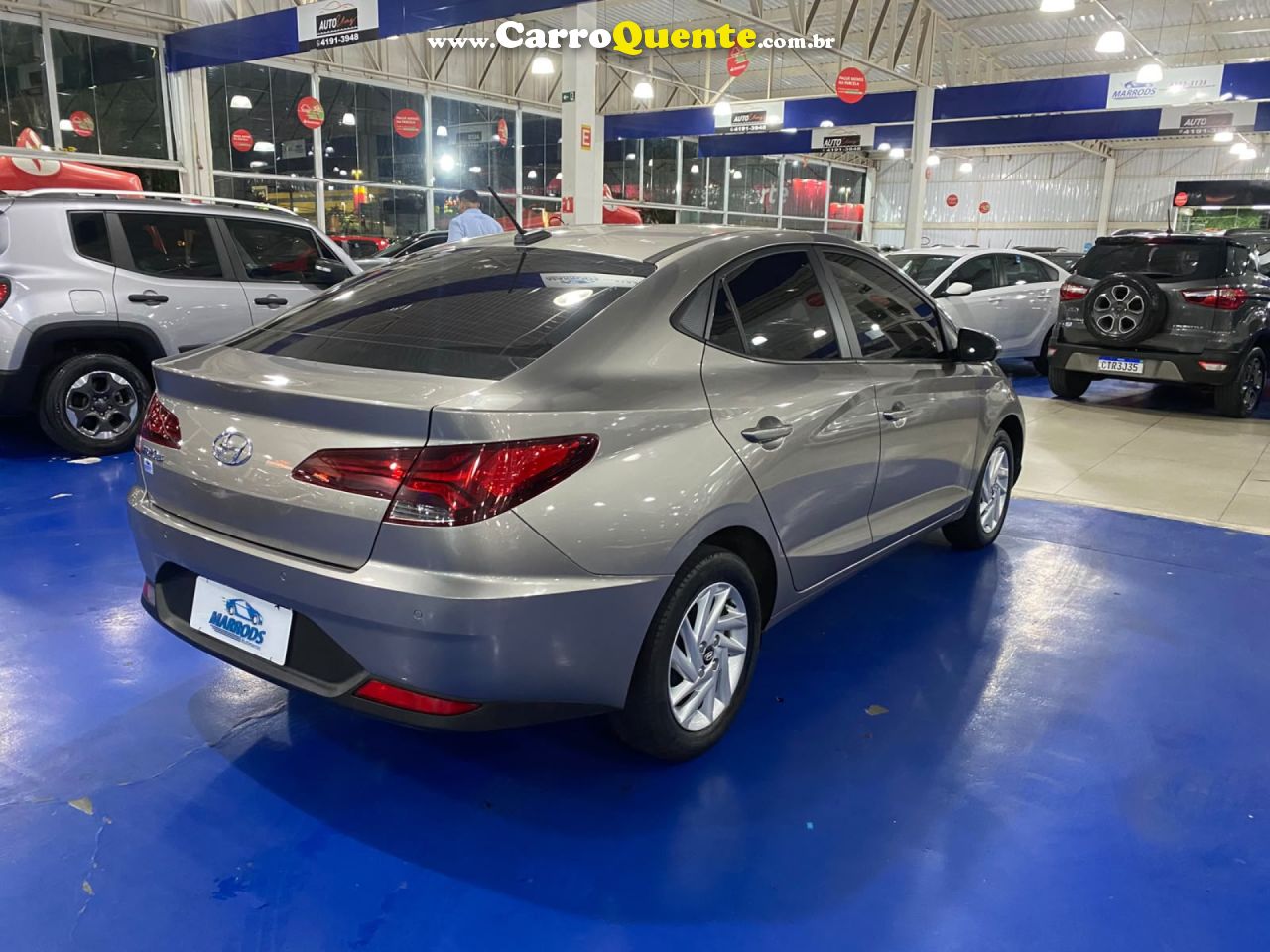 HYUNDAI   HB20S EVOLUTION 1.0 FLEX 12V MEC.   PRATA 2021 1.0 FLEX - Loja