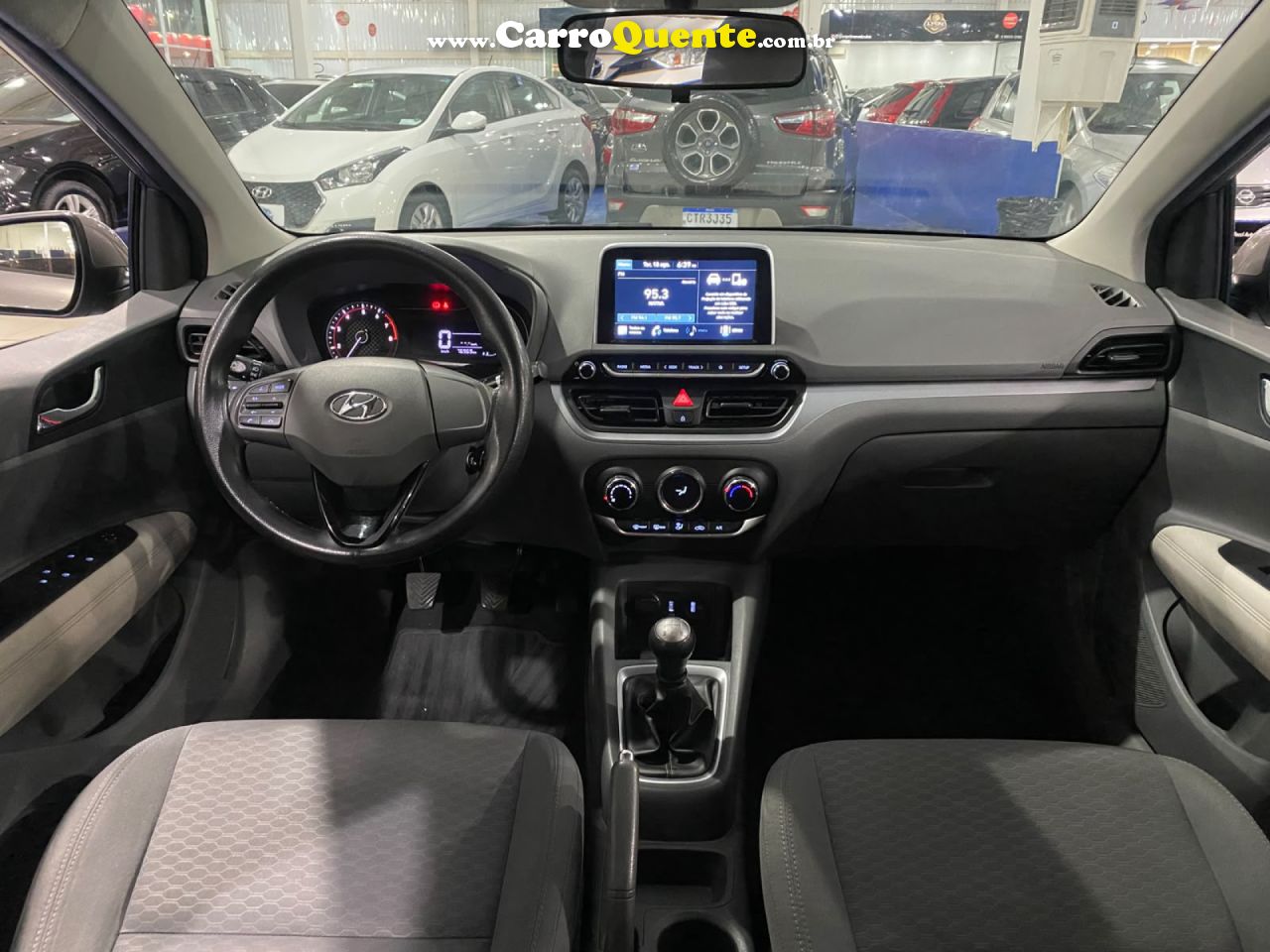 HYUNDAI   HB20S EVOLUTION 1.0 FLEX 12V MEC.   PRATA 2021 1.0 FLEX - Loja