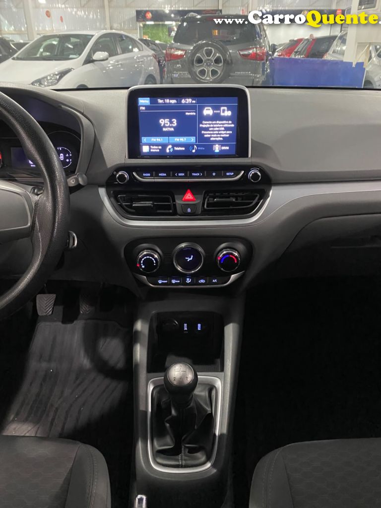 HYUNDAI   HB20S EVOLUTION 1.0 FLEX 12V MEC.   PRATA 2021 1.0 FLEX - Loja