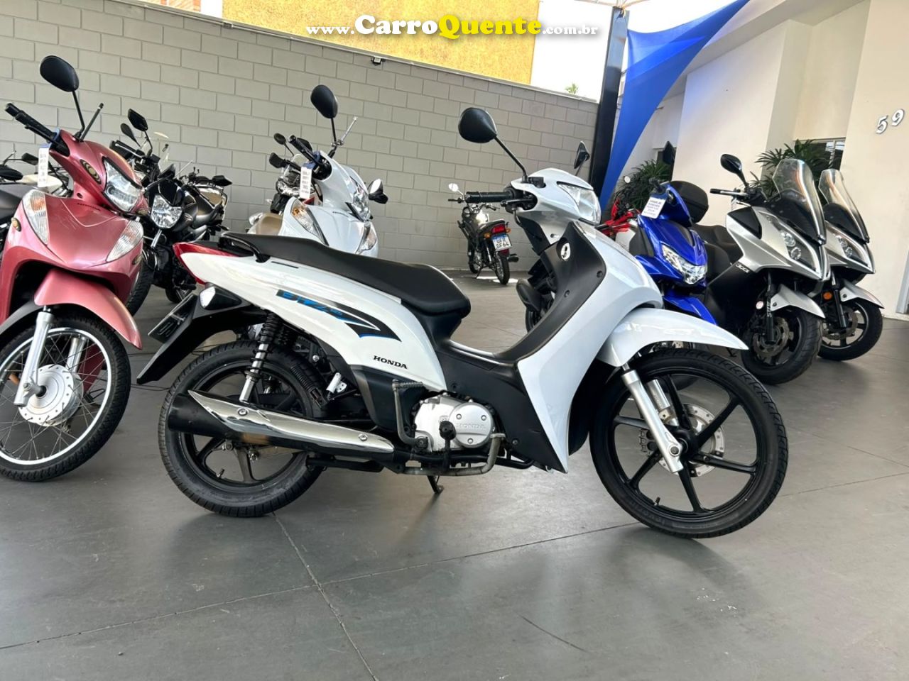 HONDA BIZ 125 EX FLEX 2014  Flex Semi Automático - Loja