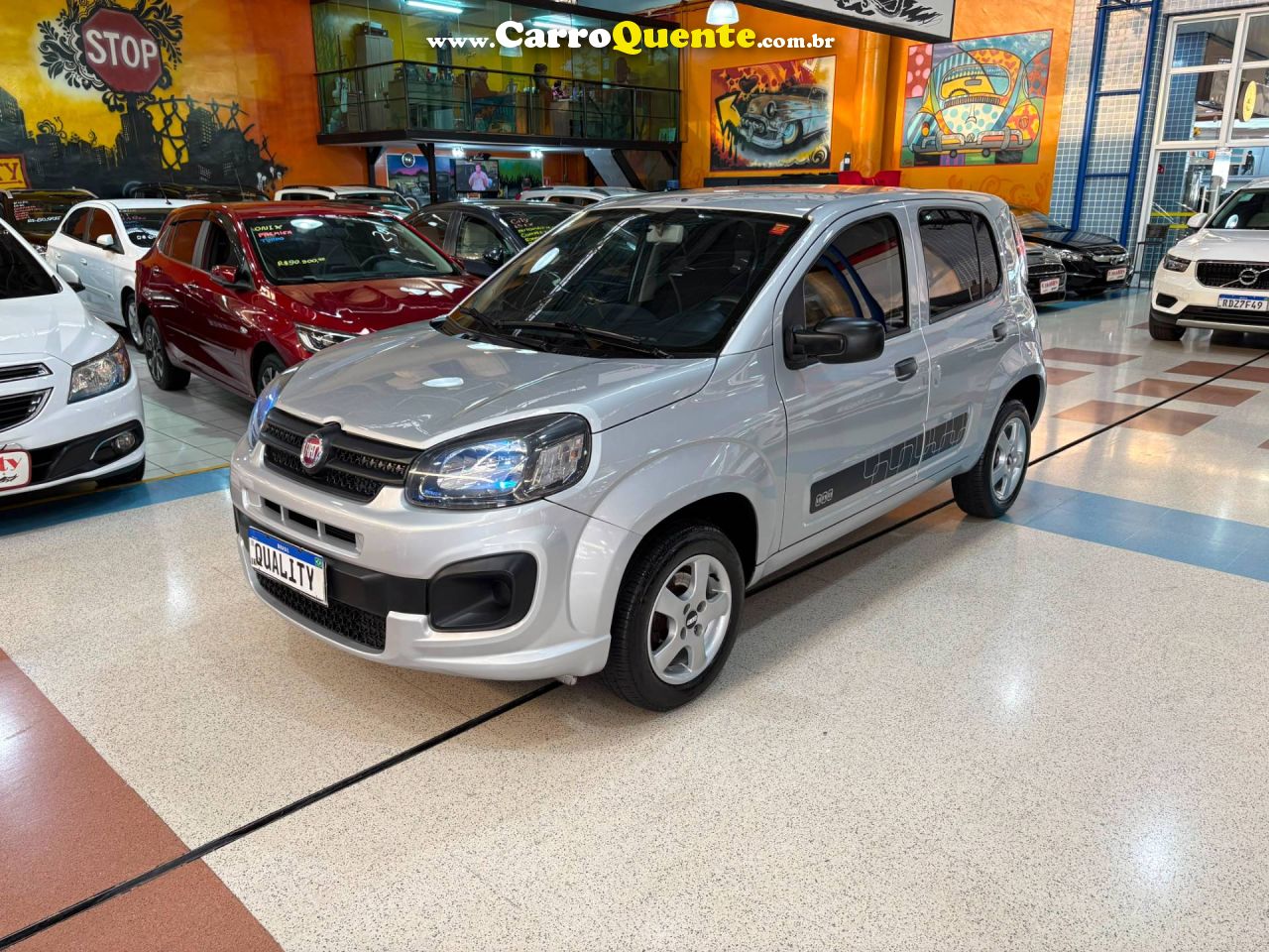FIAT UNO 1.0 EVO ATTRACTIVE 8V 2019 - Loja