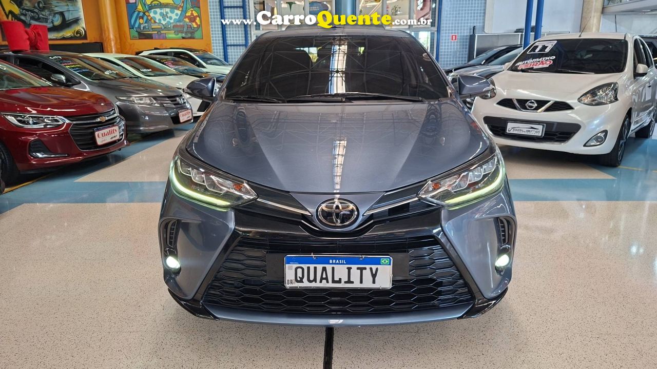 TOYOTA YARIS 1.5 16V SEDAN XLS CONNECT MULTIDRIVE 2023 - Loja