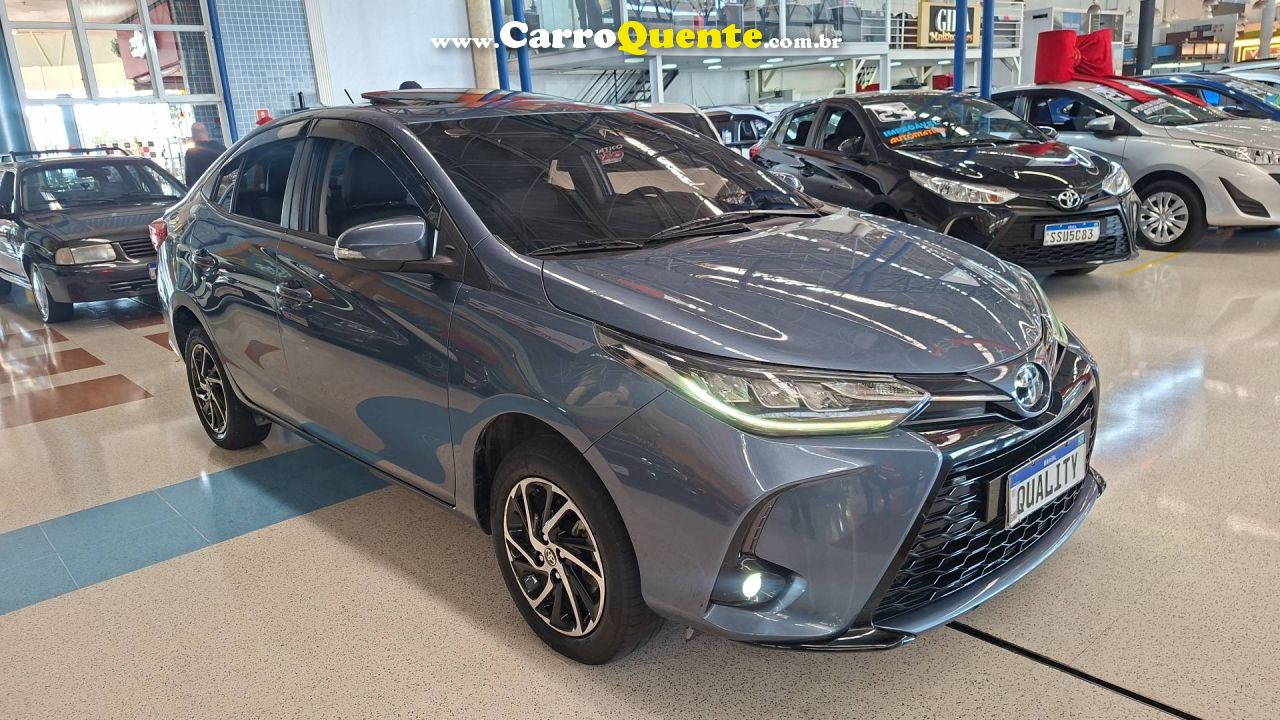 TOYOTA YARIS 1.5 16V SEDAN XLS CONNECT MULTIDRIVE 2023 - Loja