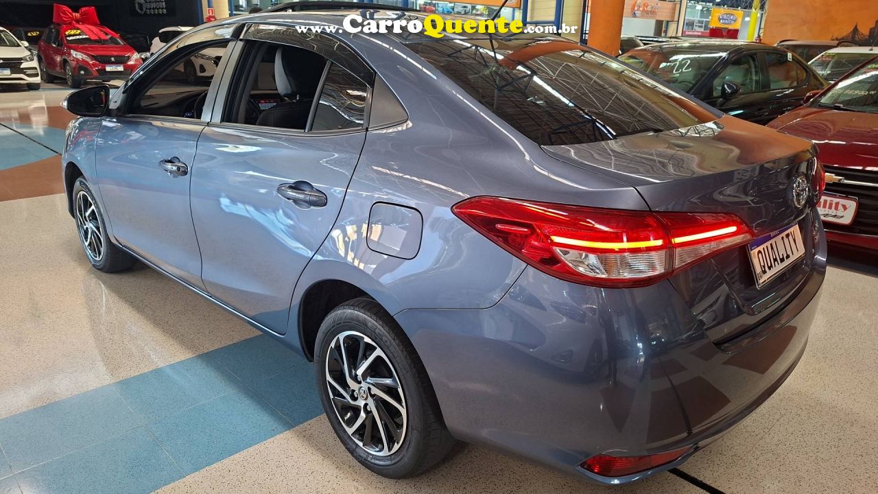 TOYOTA YARIS 1.5 16V SEDAN XLS CONNECT MULTIDRIVE 2023 - Loja