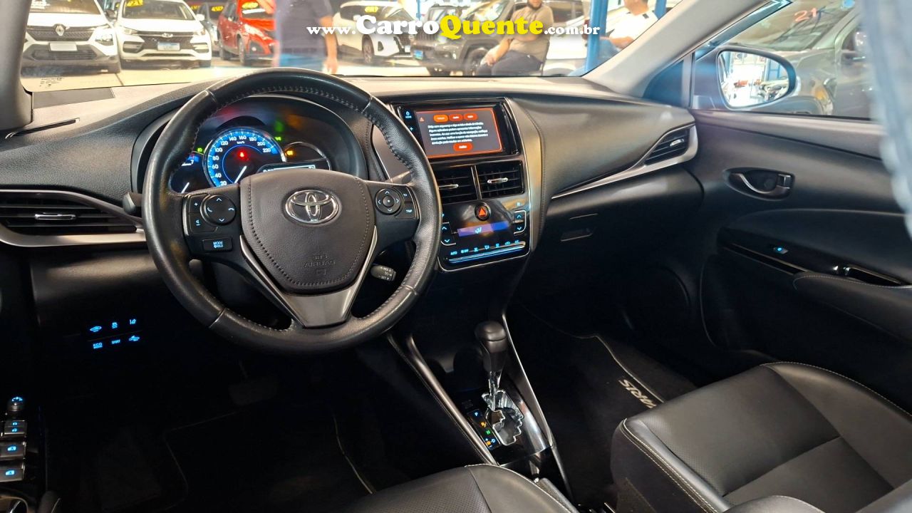 TOYOTA YARIS 1.5 16V SEDAN XLS CONNECT MULTIDRIVE 2023 - Loja