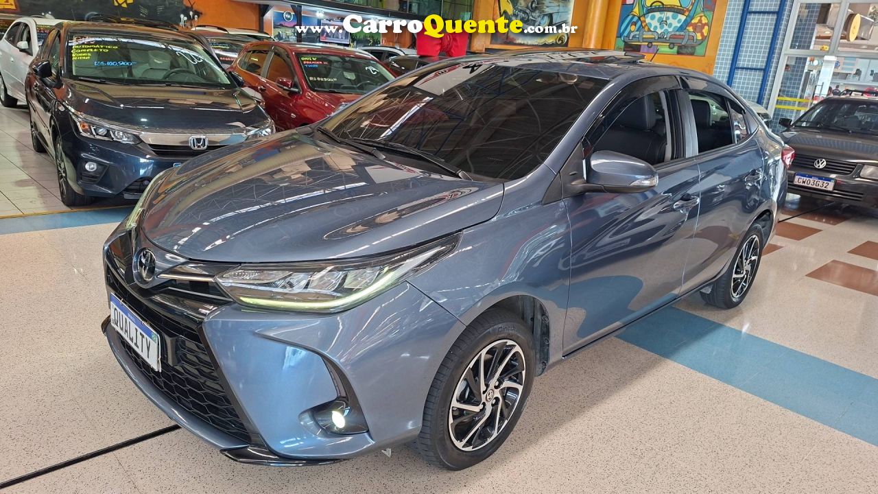 TOYOTA YARIS 1.5 16V SEDAN XLS CONNECT MULTIDRIVE 2023 - Loja
