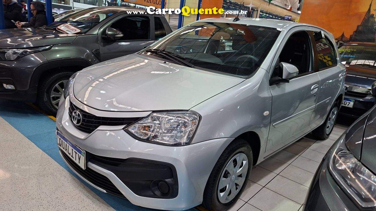 TOYOTA ETIOS 1.5 XS 16V 2018 - Loja