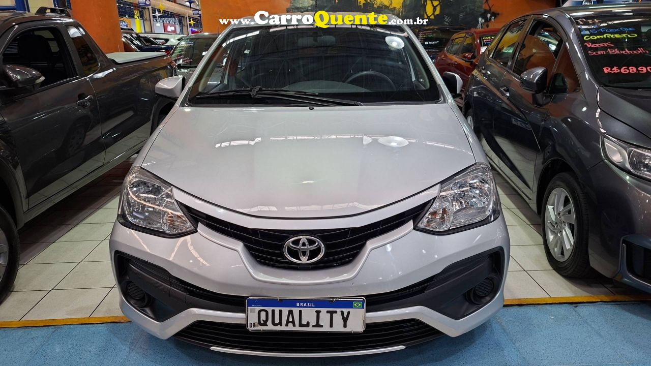 TOYOTA ETIOS 1.5 XS 16V 2018 - Loja