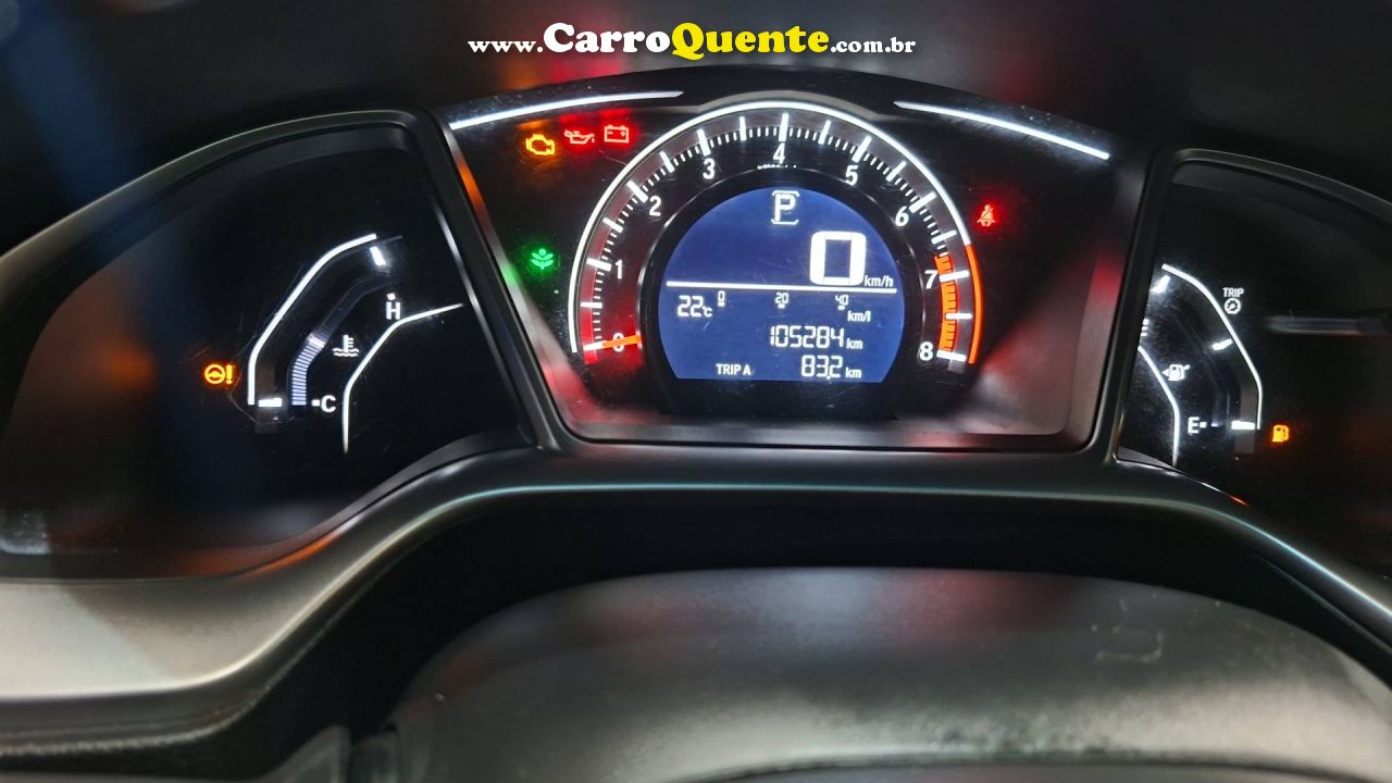 HONDA CIVIC 2.0 16V ONE EX 2018 - Loja