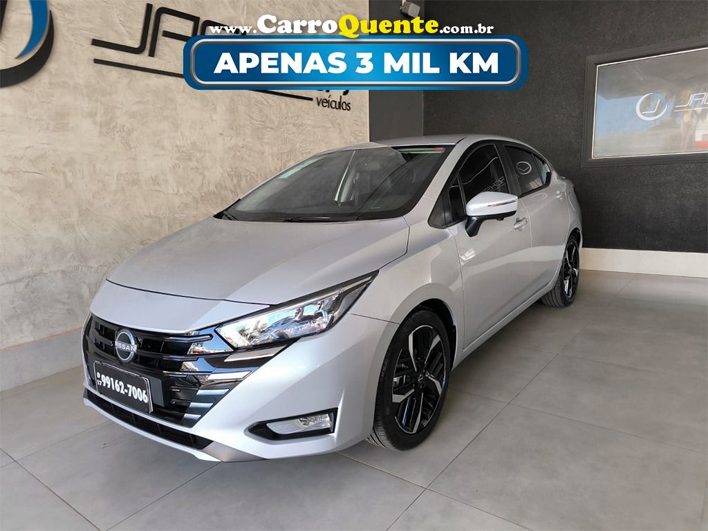 NISSAN VERSA 1.6 16V EXCLUSIVE 2024/2025 - Loja