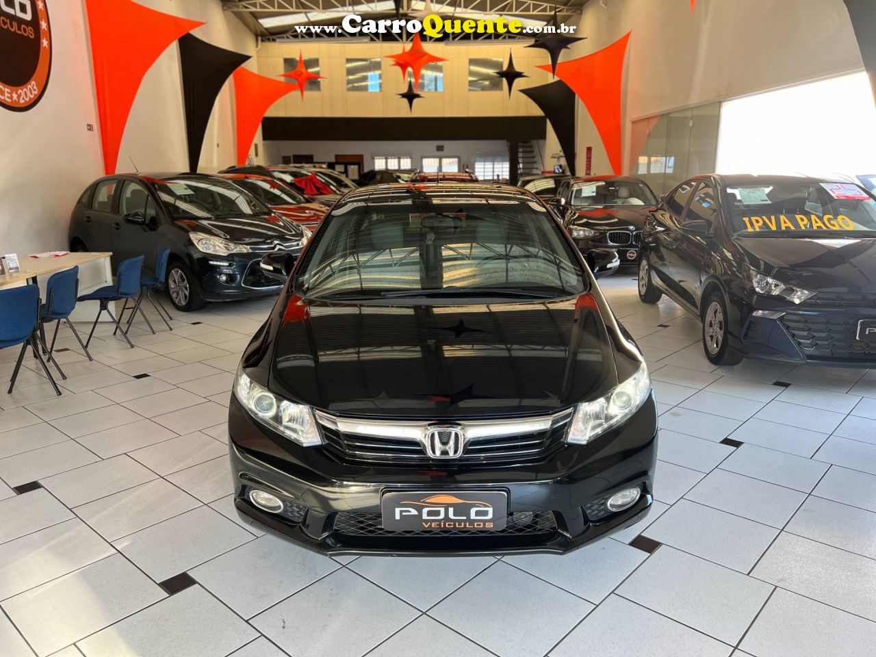 HONDA CIVIC 1.8 LXL 16V 2013 - Loja