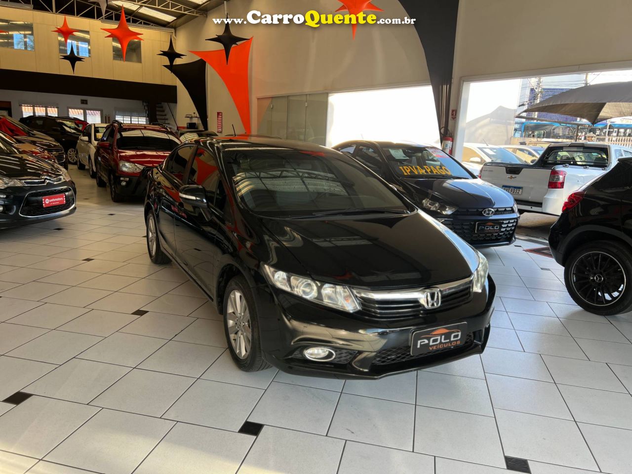 HONDA CIVIC 1.8 LXL 16V 2013 - Loja