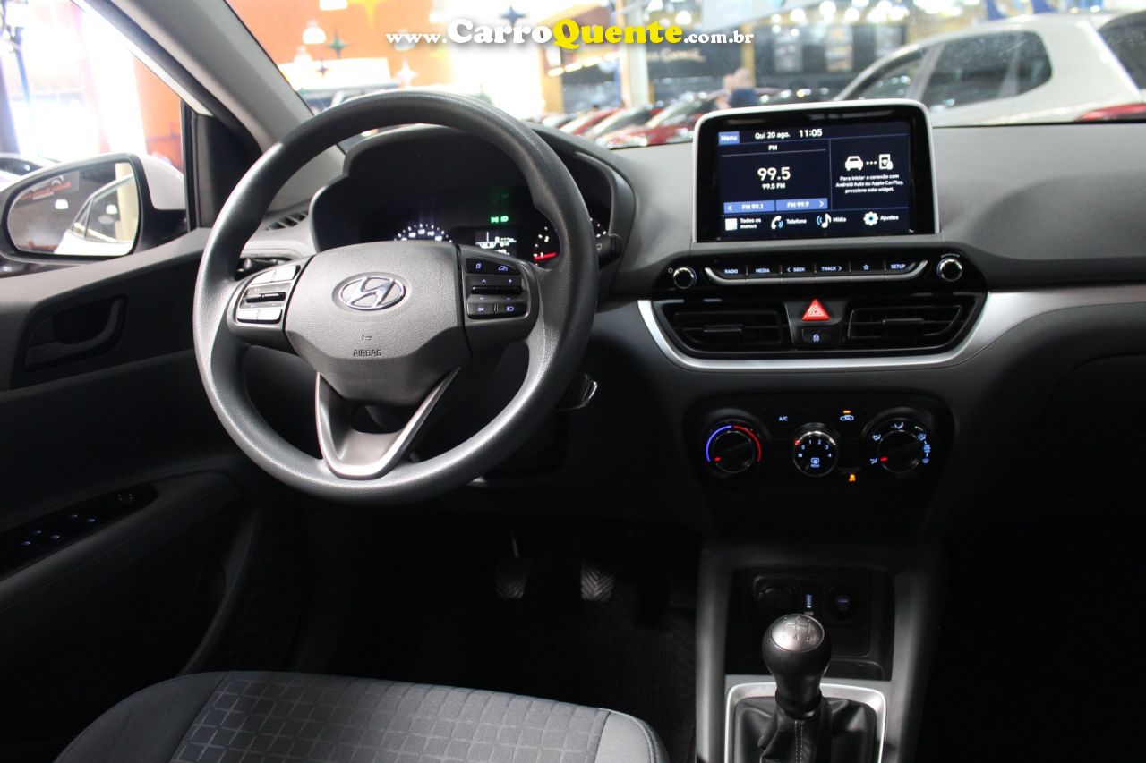 HYUNDAI HB20S 1.0 COMFORT PLUS 12V 2025 - Loja