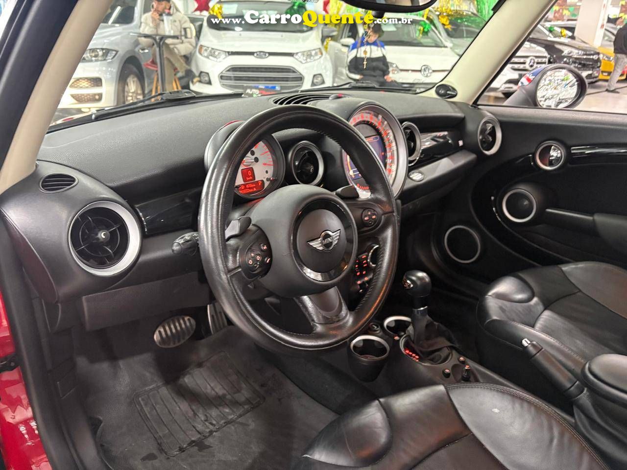 MINI COOPER 1.6 S COUPE 16V TURBO 2012 - Loja