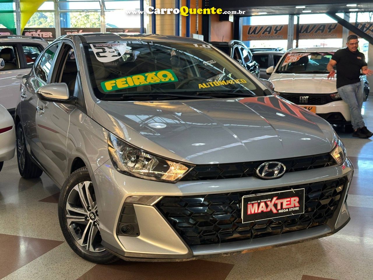 HYUNDAI HB20S 1.0 TGDI PLATINUM 2023 - Loja