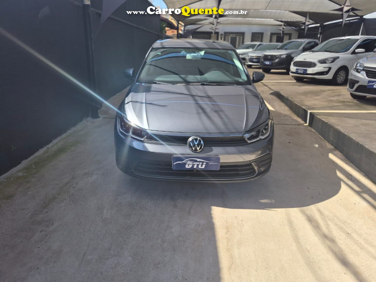 VOLKSWAGEN   POLO 1.0 MPI FLEX 12V 5P   CINZA 2024 1.0 FLEX - Loja