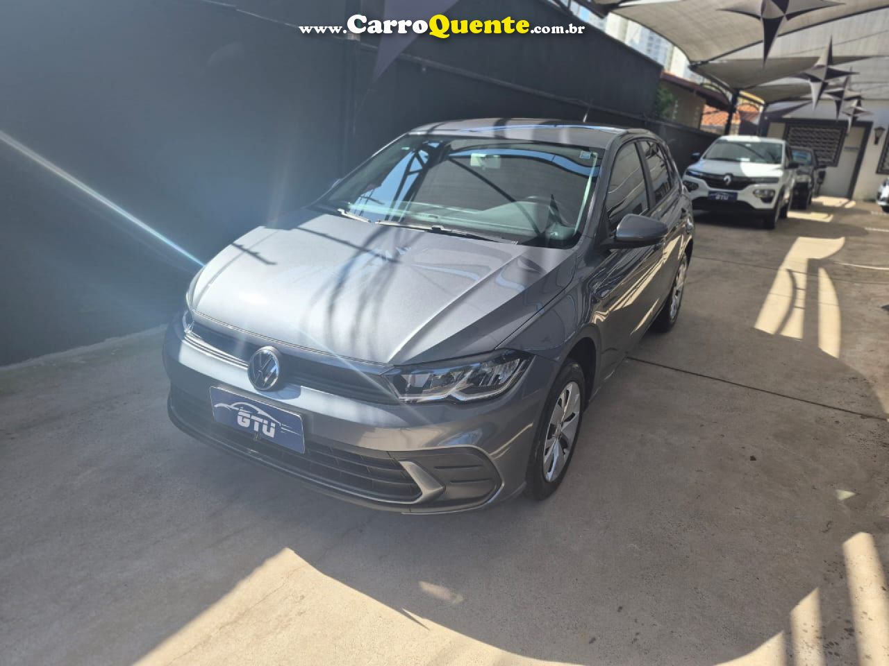 VOLKSWAGEN   POLO 1.0 MPI FLEX 12V 5P   CINZA 2024 1.0 FLEX - Loja