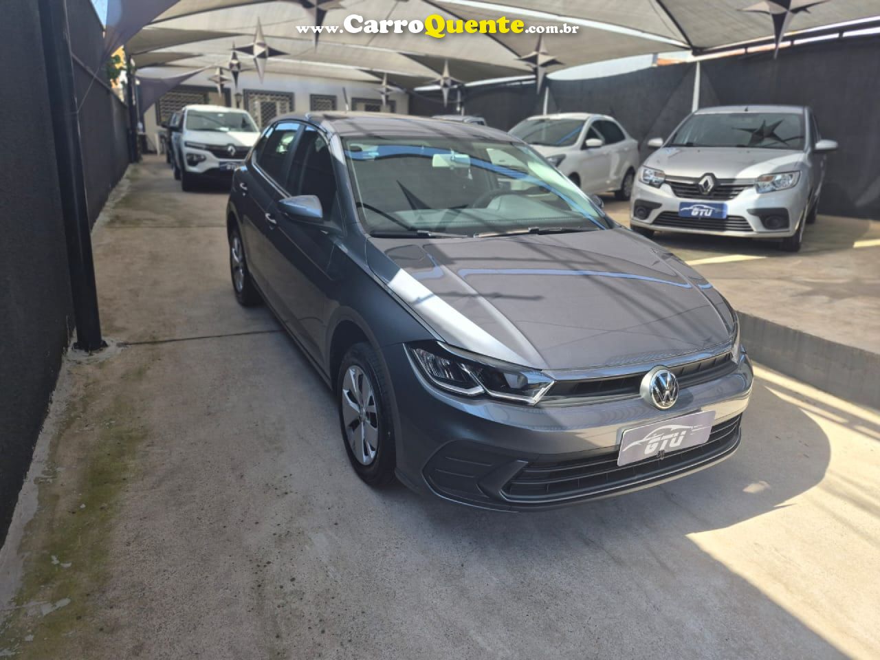 VOLKSWAGEN   POLO 1.0 MPI FLEX 12V 5P   CINZA 2024 1.0 FLEX - Loja