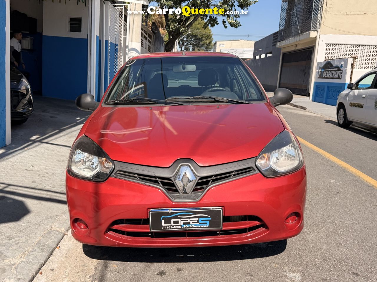 RENAULT   CLIO RNALIZÉEXPR.1.0 HI-POWER 16V 5P   VERMELHO 2014 1.0 FLEX - Loja