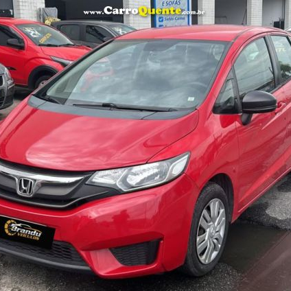 HONDA   FIT DX 1.5 FLEXONE 16V 5P MEC.   VERMELHO 2015 1.5 GASOLINA