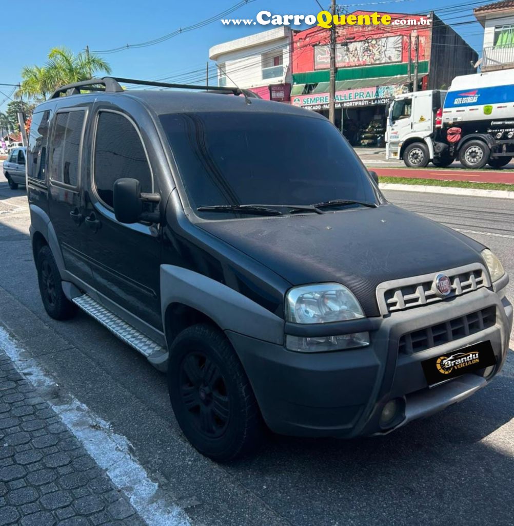 FIAT   DOBLO ADVADV TRYONLOCKER 1.8 FLEX   PRETO 2009 1.8 FLEX - Loja