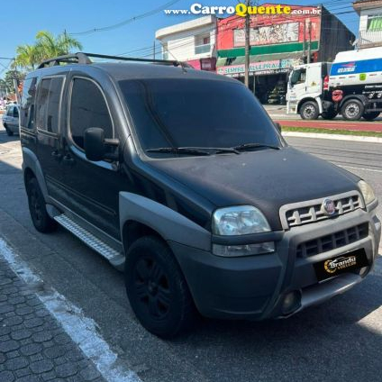 FIAT   DOBLO ADVADV TRYONLOCKER 1.8 FLEX   PRETO 2009 1.8 FLEX