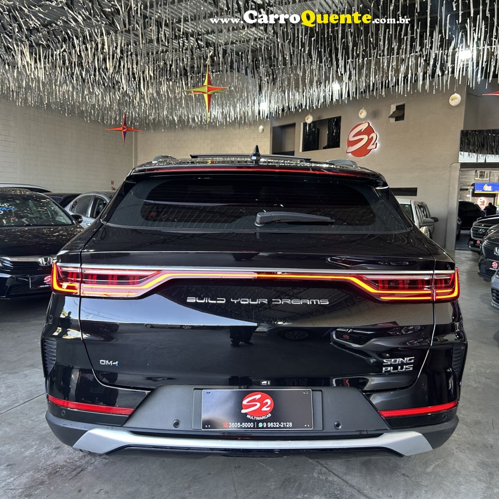BYD   SONG PLUS 1.5 16V AUT. (HIBRIDO)   PRETO 2024 1.5 GASOLINA - Loja