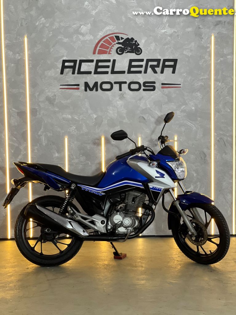 HONDA   CG 160 TITAN FLEXONEED.ESPECIAL 40 ANOS   AZUL 2019 160 GASOLINA - Loja