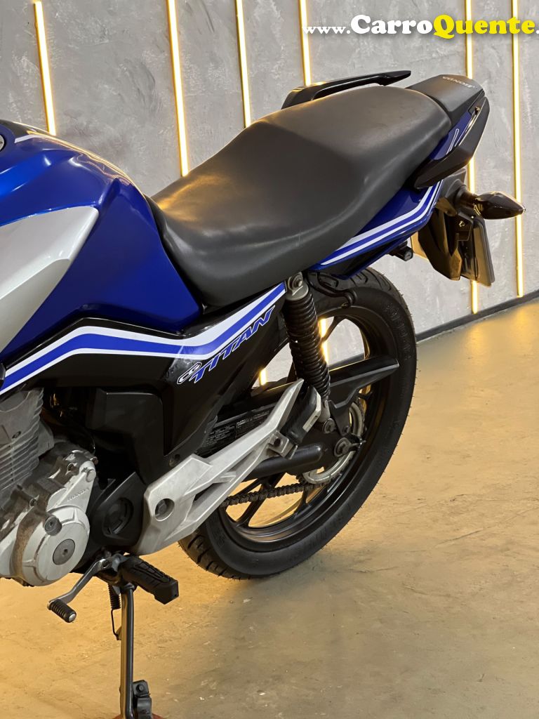 HONDA   CG 160 TITAN FLEXONEED.ESPECIAL 40 ANOS   AZUL 2019 160 GASOLINA - Loja