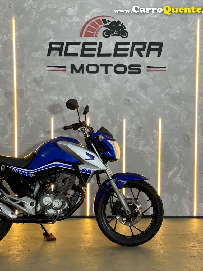 HONDA   CG 160 TITAN FLEXONEED.ESPECIAL 40 ANOS   AZUL 2019 160 GASOLINA - Loja