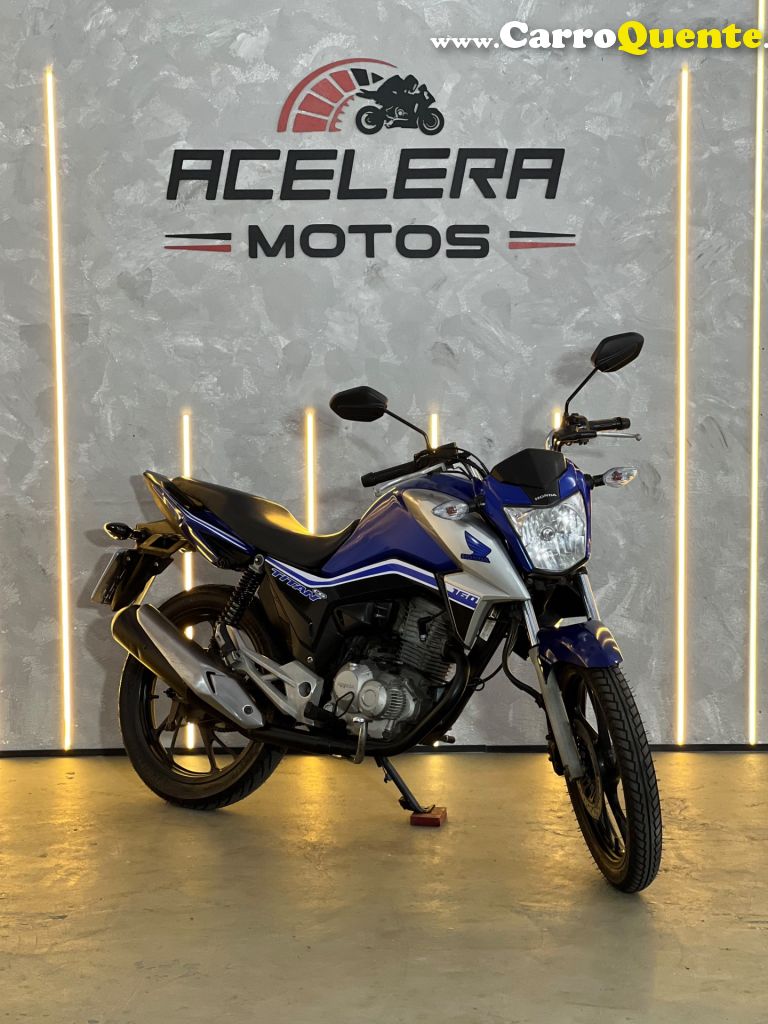 HONDA   CG 160 TITAN FLEXONEED.ESPECIAL 40 ANOS   AZUL 2019 160 GASOLINA - Loja