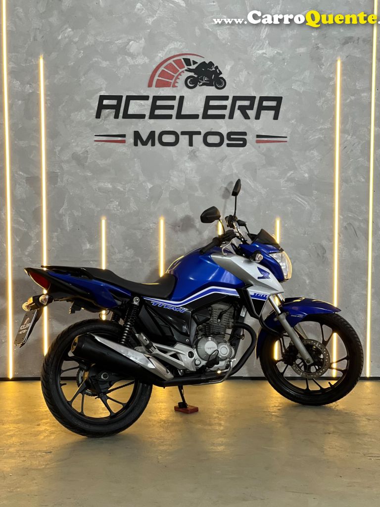 HONDA   CG 160 TITAN FLEXONEED.ESPECIAL 40 ANOS   AZUL 2019 160 GASOLINA - Loja