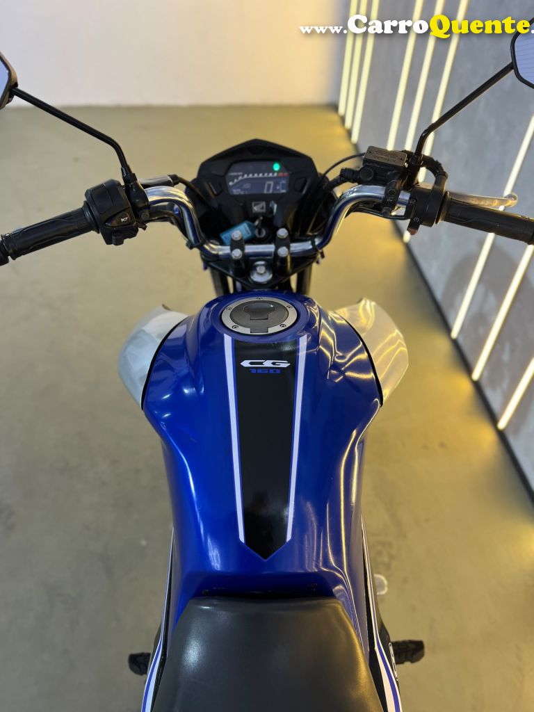 HONDA   CG 160 TITAN FLEXONEED.ESPECIAL 40 ANOS   AZUL 2019 160 GASOLINA - Loja