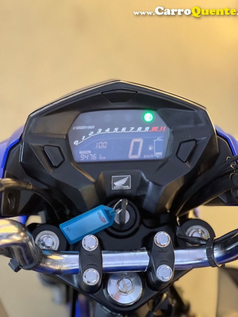HONDA   CG 160 TITAN FLEXONEED.ESPECIAL 40 ANOS   AZUL 2019 160 GASOLINA - Loja