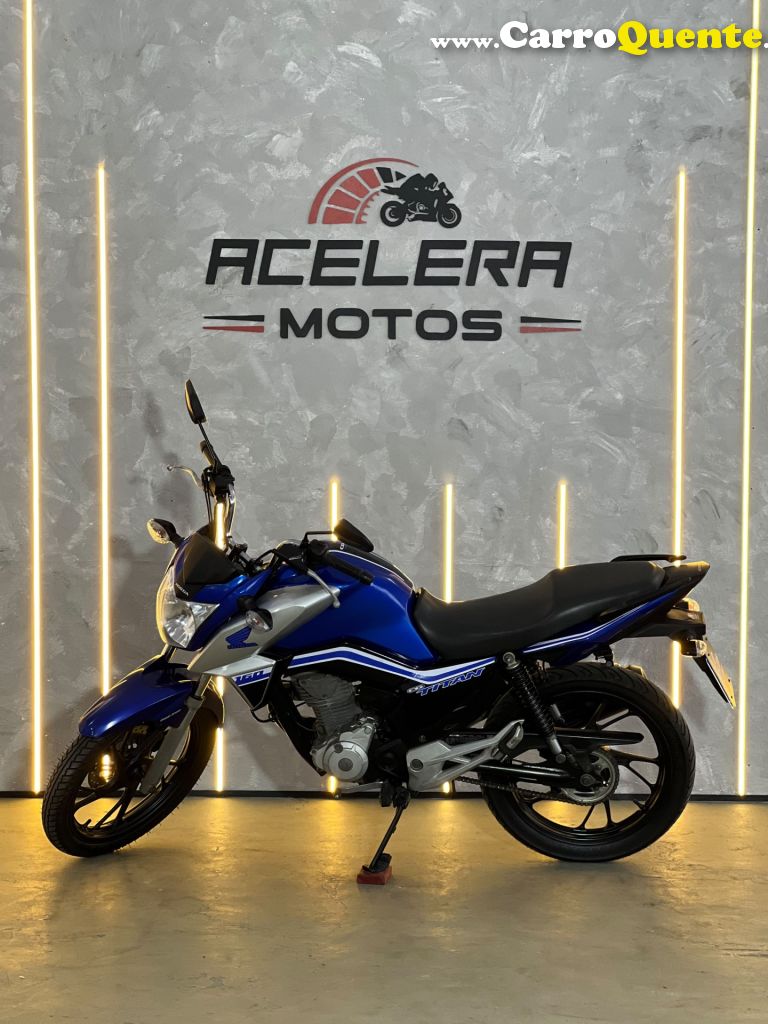HONDA   CG 160 TITAN FLEXONEED.ESPECIAL 40 ANOS   AZUL 2019 160 GASOLINA - Loja