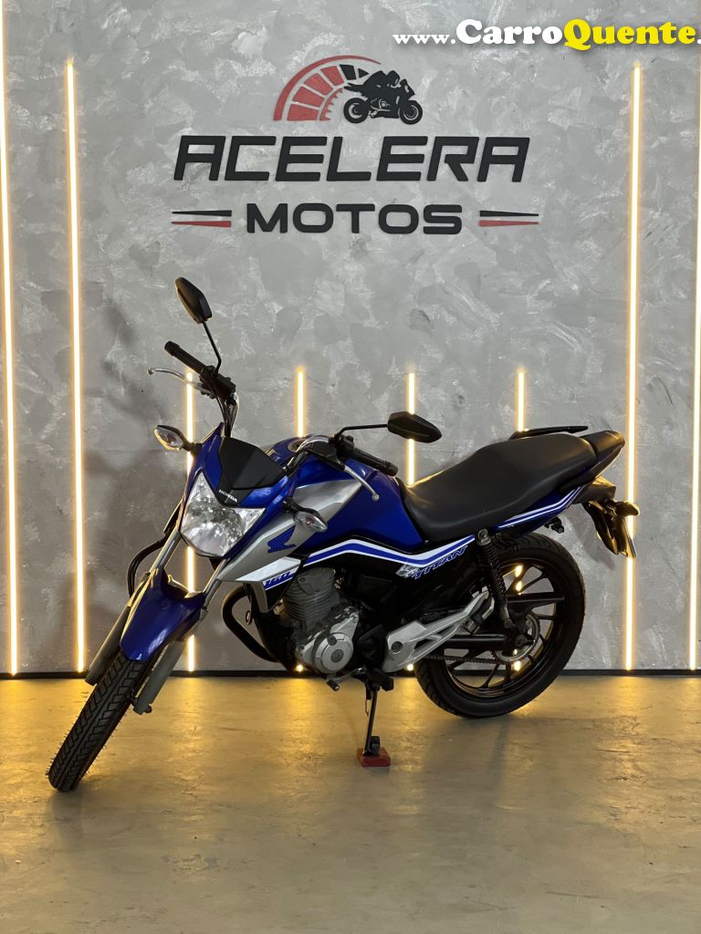 HONDA   CG 160 TITAN FLEXONEED.ESPECIAL 40 ANOS   AZUL 2019 160 GASOLINA - Loja