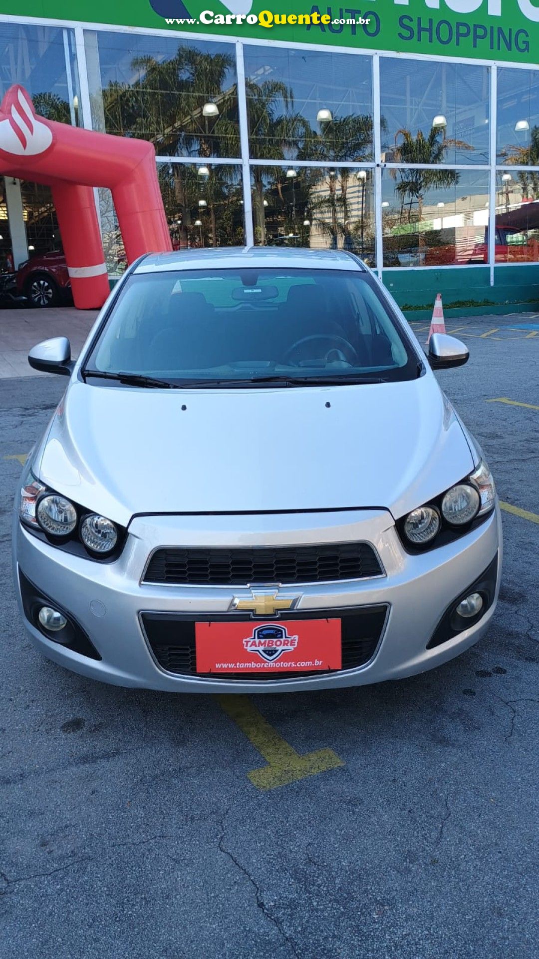 CHEVROLET   SONIC HB LT 1.6 16V FLEXPOWER 5P MEC.   PRATA 2013 1.6 FLEX - Loja