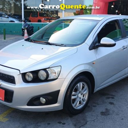 CHEVROLET   SONIC HB LT 1.6 16V FLEXPOWER 5P MEC.   PRATA 2013 1.6 FLEX