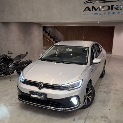 VOLKSWAGEN   VIRTUS COMFORT. 200 TSI 1.0 FLEX 12V AUT   PRATA 2023 1.0 FLEX