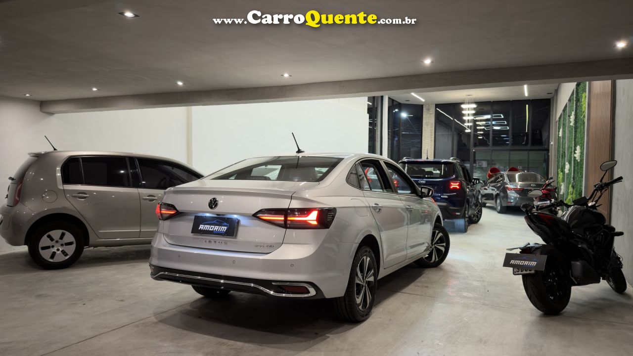 VOLKSWAGEN   VIRTUS COMFORT. 200 TSI 1.0 FLEX 12V AUT   PRATA 2023 1.0 FLEX - Loja